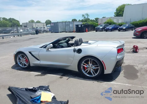 2014 Chevrolet Corvette Stingray Z51 from USA, damaged, VIN 1G1YM3D7XE5120603